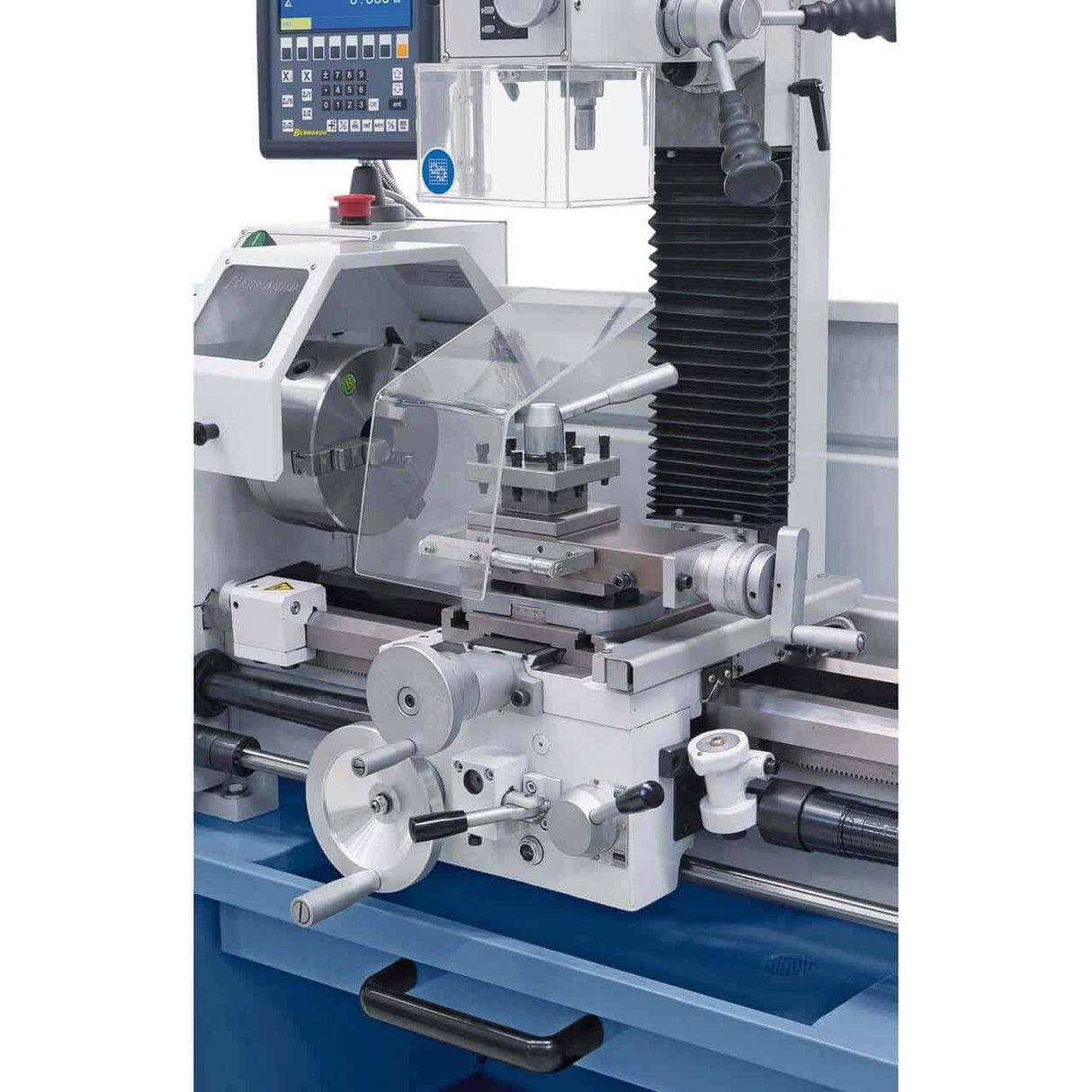 Bernardo Proficenter 700 BQV Metal Lathe / 230 V with DRO