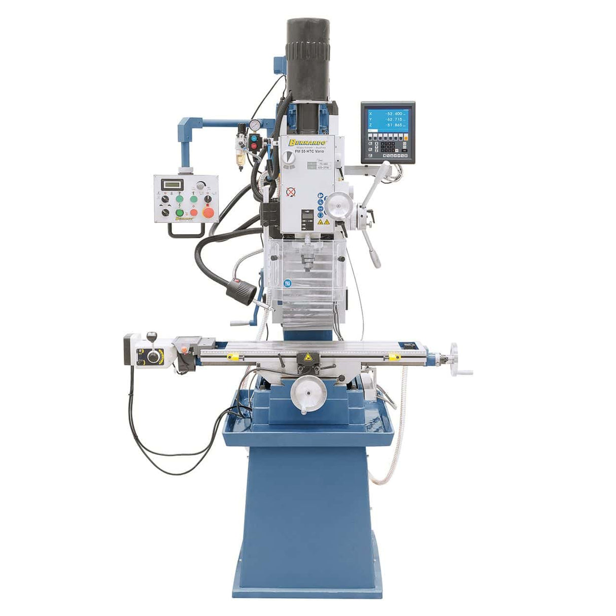Drilling and Milling Machine FM 55 HTC Vario Bernardo with 3-Axis Display