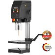 Trapano da banco Flott TB 13 Plus 230 V con display OLED digitale, illuminazione LED e funzione di filettatura elettronica fino a M10.