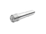 Trascinatore multi-dente Record Power Coronet Hawk da 22 mm con cono Morse MT2, ideale per tornitura stabile, fusi e pezzi incollati con carta.