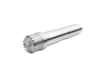 Trascinatore multi-dente Record Power Coronet Hawk da 22 mm con cono Morse MT2, ideale per tornitura stabile, fusi e pezzi incollati con carta.