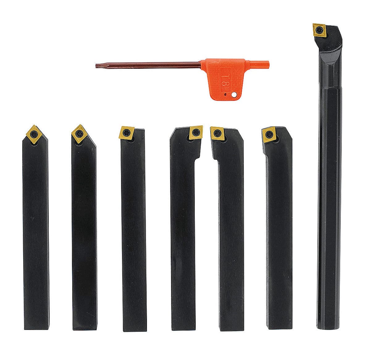 Bernardo Lathe Cutting Tool Set, 6-piece, 12mm