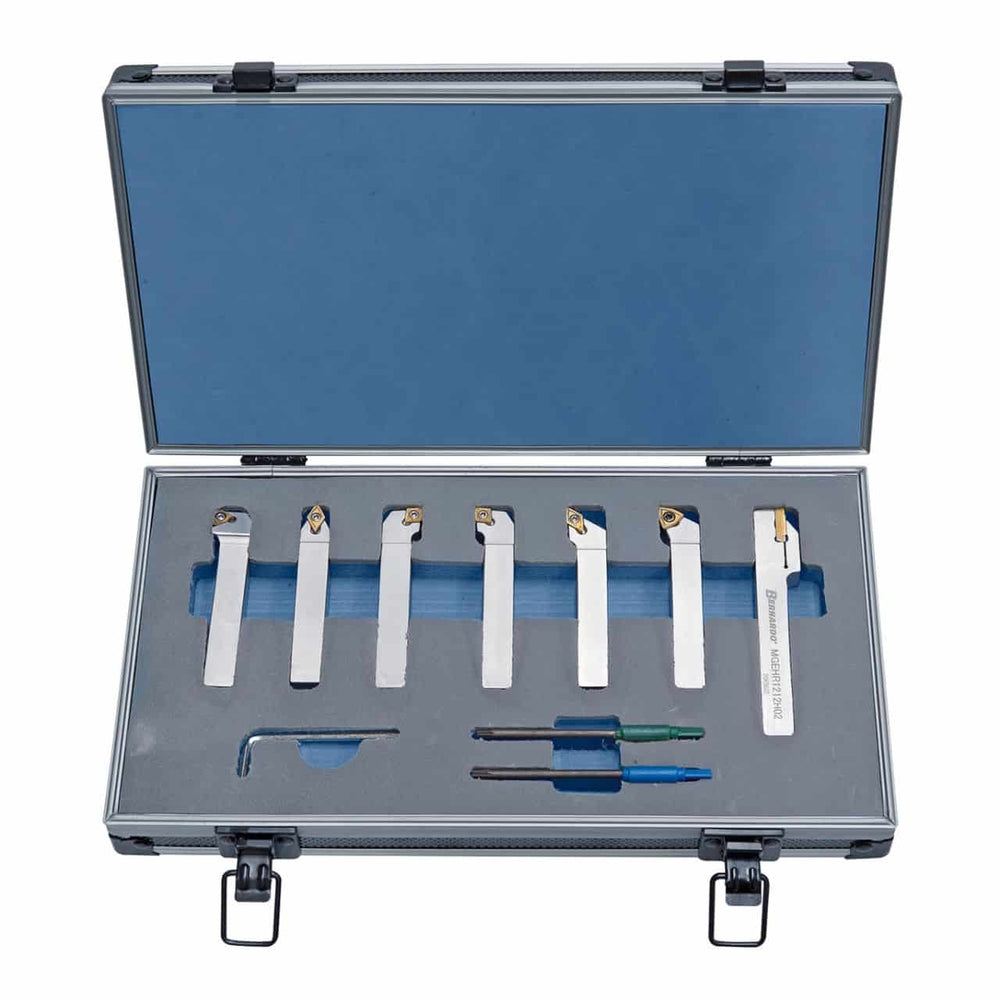 Bernardo Lathe Cutting Tool with Tin Coating, 12 mm, N Kit