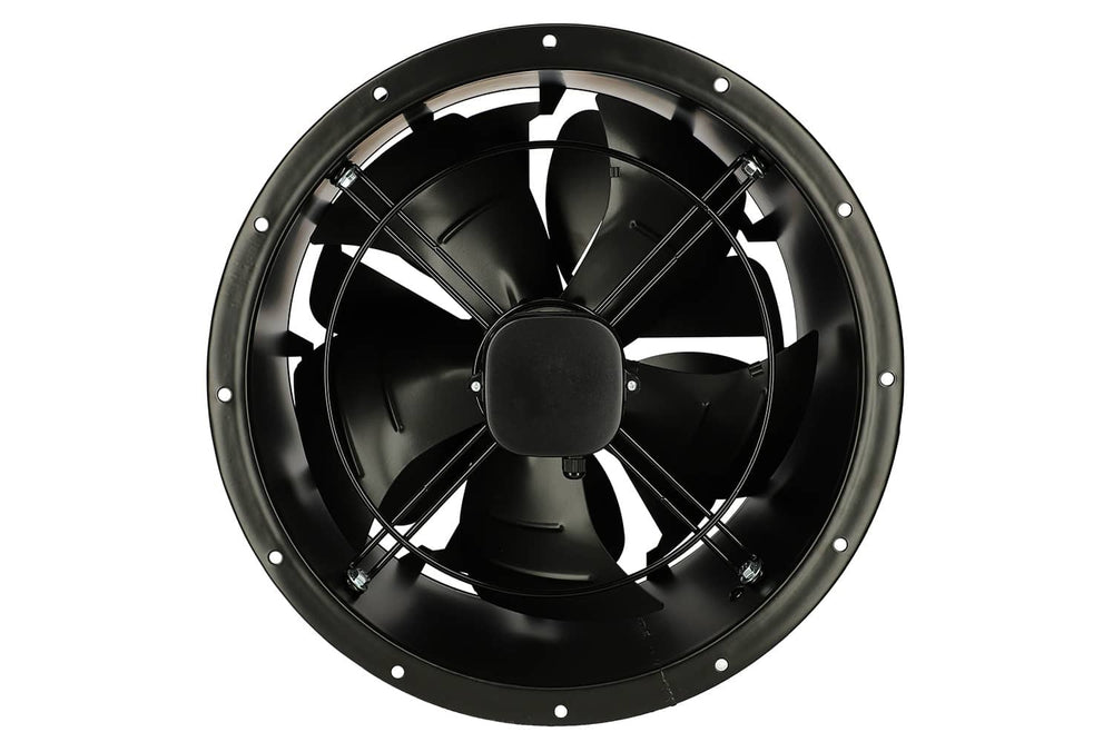 Ventilatore di destratificazione Reventon TORNADO XS5, con portata d’aria di 7600 m³/h, ideale per ridurre la stratificazione del calore e migliorare l’efficienza energetica. Dotato di motore potente e silenzioso, struttura robusta e design compatto, perfetto per ambienti industriali, magazzini e capannoni.