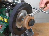 Record Power Machine Accessory Shaped Leather Honing Wheel WG250/N