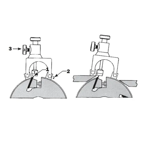 IGM Planer Blade Setting Gauge, Set of 2 Pieces