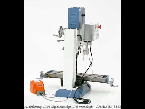Bernardo BF 28 BDC Mill-Drill with 3-axis DRO ES-12 V and X-axis power feed AL 280 D