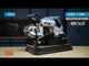 Guede 1100 W metal-cutting band saw