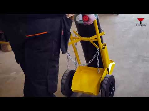 Ravendo BT 124 M Gas Bottle Trolley