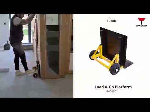 Ravendo Fitters Mate Transport Trolley 140-170 mm