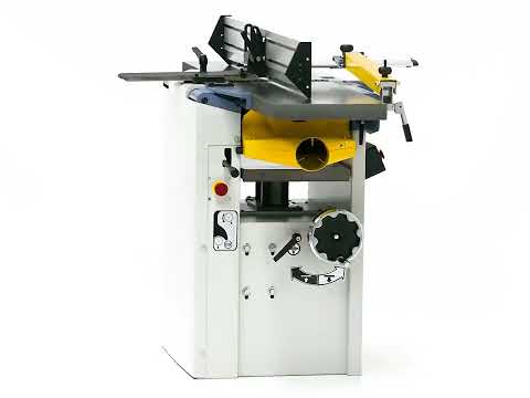 Pialla combinata a filo e spessore FS 310 PS con albero a spirale, macchina professionale per la lavorazione precisa e uniforme del legno.