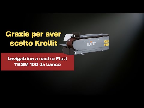 Flott TBSM 100 BENCH Belt Sander