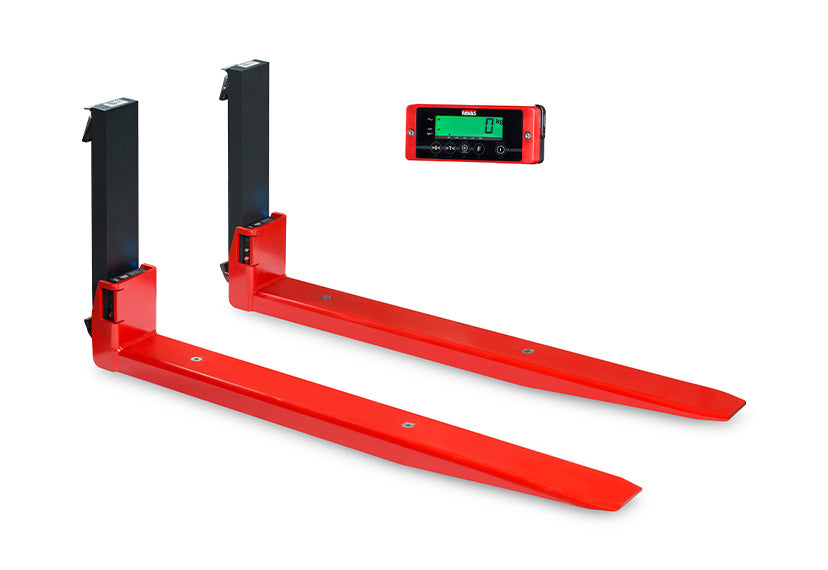 RAVAS iForks-32 wireless weighing forks – plug & weigh, Li-ion, capacity up to 5,000 kg
