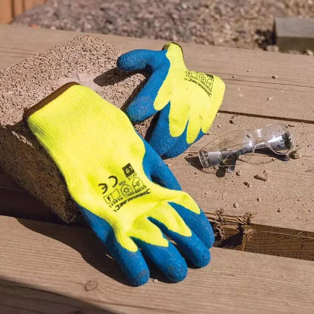 Silverline Personal Protective Equipment Nitrile Winter Thermal Cold Protection Gloves