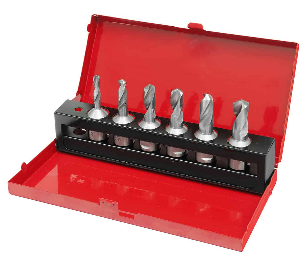 Bernardo Cutting Tool HSS Drill Bit Set, 6 - 13 mm, drilling depth 30 mm, 6-piece
