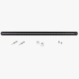 Goniometro UJK Parf Protractor in alluminio anodizzato nero con scala graduata, 2 spine di posizionamento, 2 guide di foratura e 2 spine da banco da 20 mm in acciaio inox